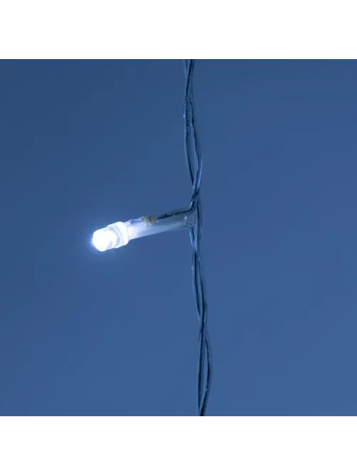 Электрогирлянда Дождь 2x6 м 1200LED мерц. IP44 отсоед.нити, хол.бел.HD-YW05