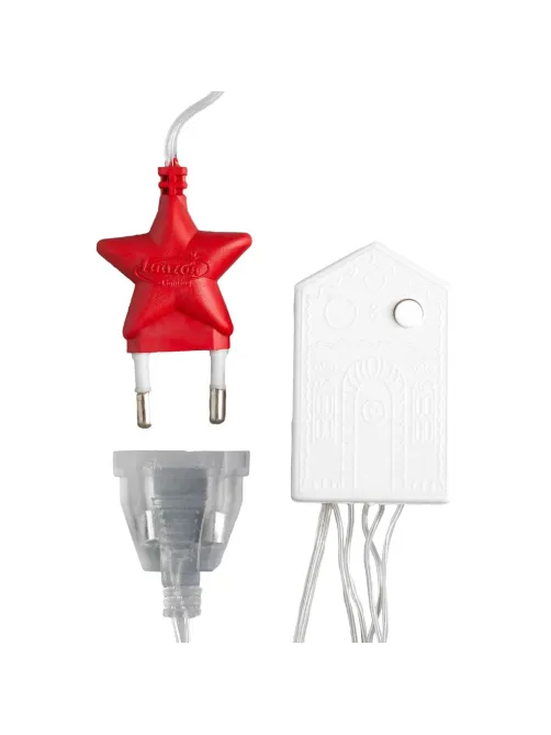 Гирлянда светодиодная Бахрома 3 х 0.5 м , IP20,80 LED, бел, 8 реж, 3556845