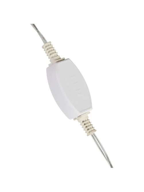 Электрогирлянда Дождь 2x1,5 м 300LED мерц. IP44 отсоед. нит хол.бел.HD-YW01