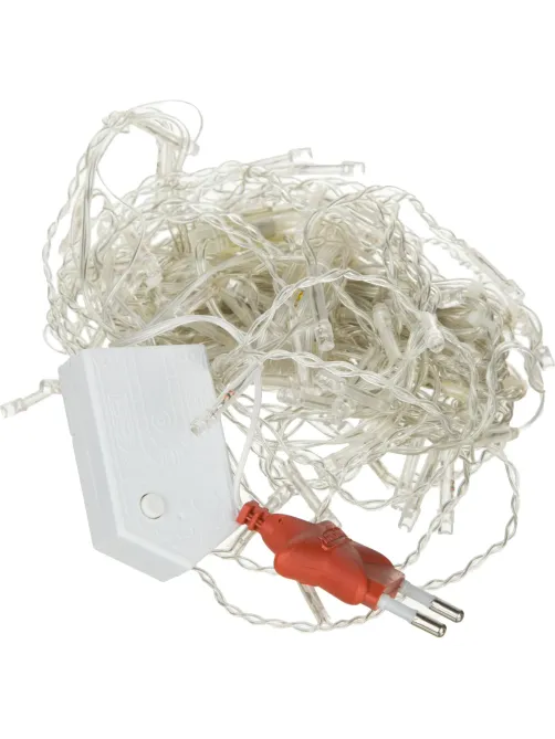 Гирлянда светодиодная Бахрома 3 х 0.5 м , IP20,80 LED, бел, 8 реж, 3556845
