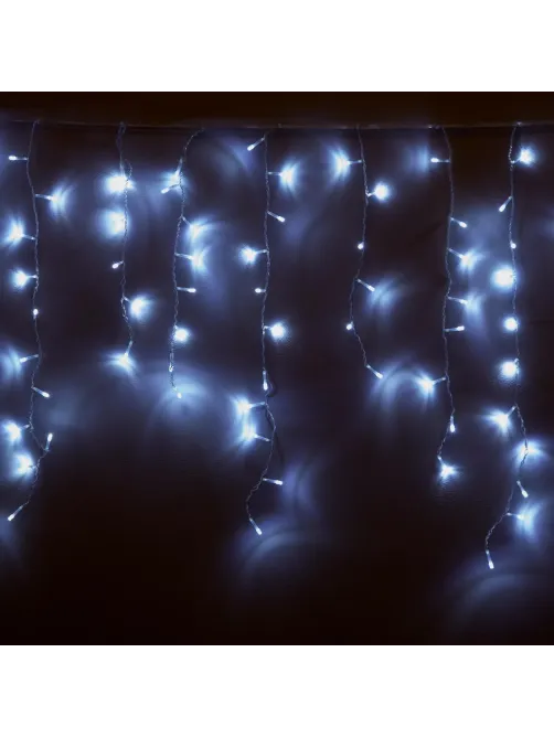 Гирлянда светодиодная бахрома хол бел 200LED 2,4x0,6м IP65 SW-XMAXOut-0013