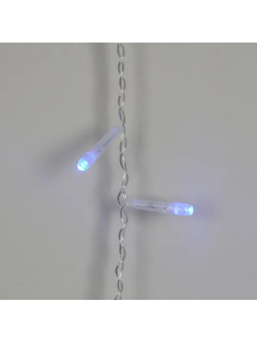 Гирлянда светодиодная бахрома голубой 200LED (2,4x0,6м)IP65 SW-XMAXOut-0014
