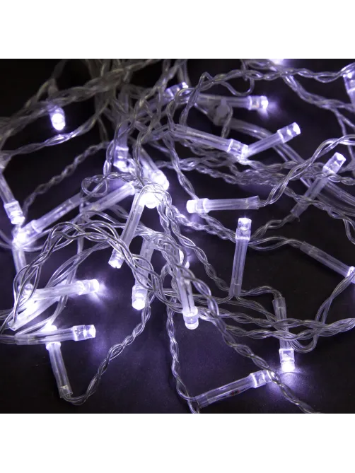 Гирлянда светодиодная Бахрома 3 х 0.5 м , IP20,80 LED, бел, 8 реж, 3556845