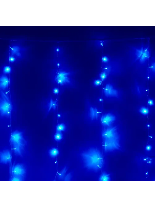 Гирлянда светодиодная занавес синий свет 480 LED (3х3м)IP65 SW-XMAXOut-0006