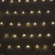 Гирлянда светодиодная теплый желтый, 96LED(1,5х1,5м) прозр пров  IP20