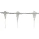 Электрогирлянда Дождь 2x4 м 800LED мерц. IP44 отсоед. нити, хол.бел.HD-YW04