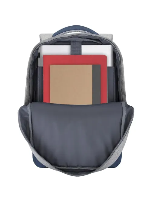 Рюкзак для ноутбука RIVACASE 7562 grey/dark blue 15.6/6