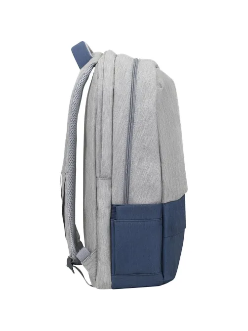Рюкзак для ноутбука RIVACASE 7567 grey/dark blue 17.3/6