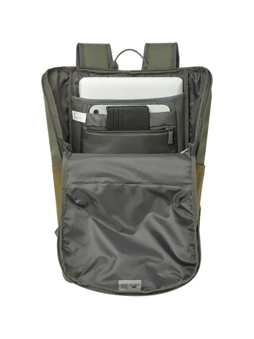 Рюкзак для ноутбука RIVACASE 7856 olive green Eden-ECO 20л, 15.6 /6