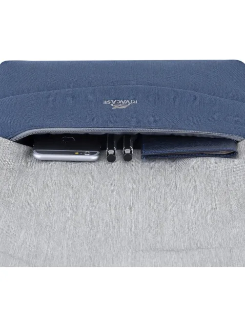 Рюкзак для ноутбука RIVACASE 7562 grey/dark blue 15.6/6