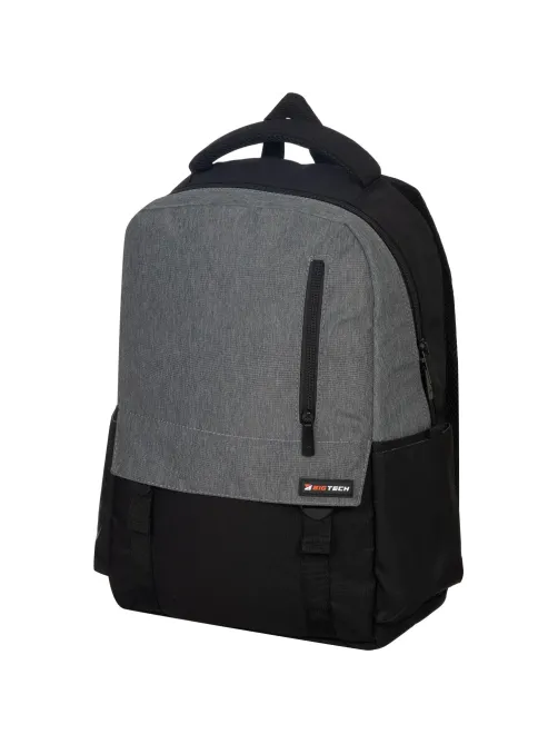 Рюкзак для ноутбука BigTech Special 15.6 LBP-BT-02BKGR, черно-серый