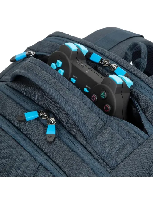 Рюкзак для ноутбука RIVACASE 7861 dark blue Borneo-ECO 17.3 (28л) / 4