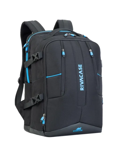 Рюкзак для ноутбука 17.3, RivaCase Borneo, черный, 7860 Black