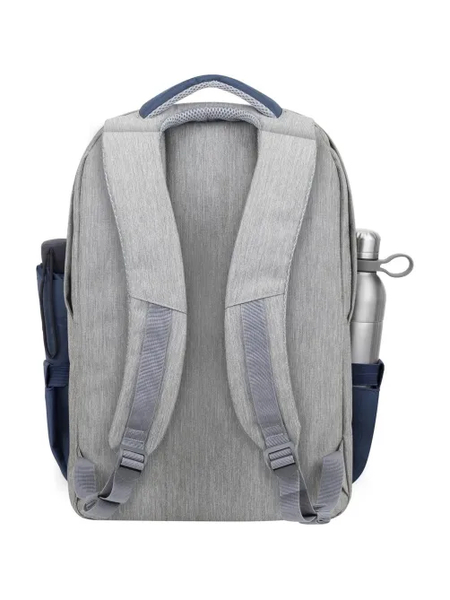 Рюкзак для ноутбука RIVACASE 7567 grey/dark blue 17.3/6