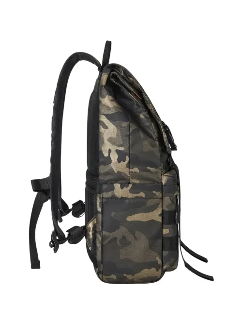 Рюкзак для ноутбука RIVACASE 7621 brown camo Sherwood-ECO Rolltop 15л 15.6