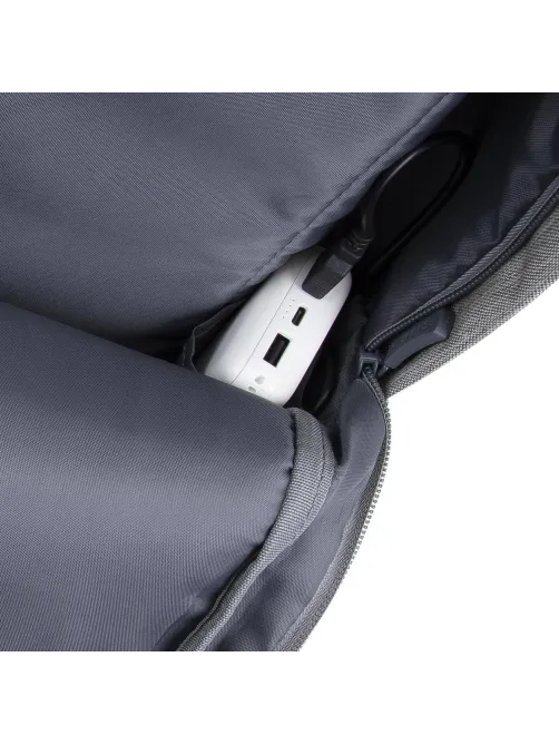 Рюкзак для ноутбука RIVACASE 7562 grey/dark blue 15.6/6