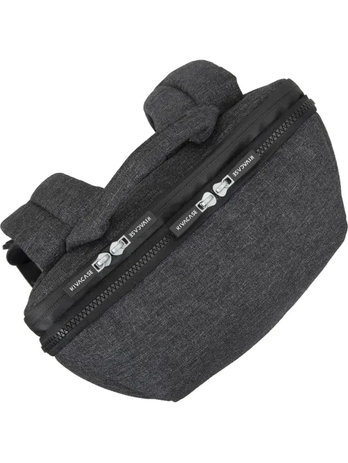 Рюкзак для ноутбука RIVACASE 8861 black mélange 15.6/4