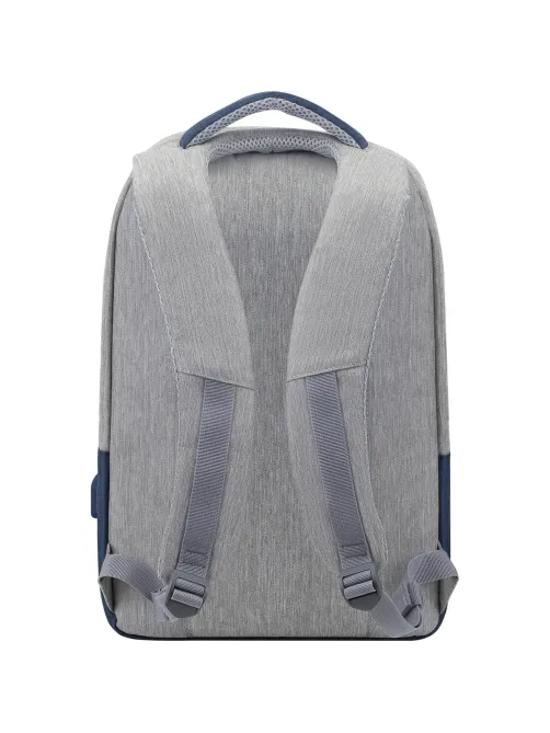 Рюкзак для ноутбука RIVACASE 7562 grey/dark blue 15.6/6