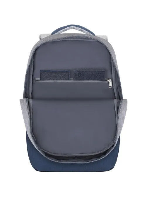 Рюкзак для ноутбука RIVACASE 7567 grey/dark blue 17.3/6