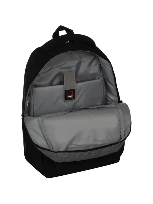 Рюкзак для ноутбука BigTech Special 15.6 LBP-BT-02BKGR, черно-серый