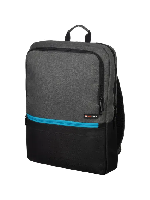 Рюкзак для ноутбука BigTech Special 17.3 LBP-BT-03BKGR, черно-серый