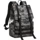Рюкзак для ноутбука RIVACASE 7621 grey camo Sherwood-ECO Rolltop 15л, 15.6