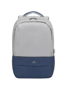 Рюкзак для ноутбука RIVACASE 7567 grey/dark blue 17.3/6