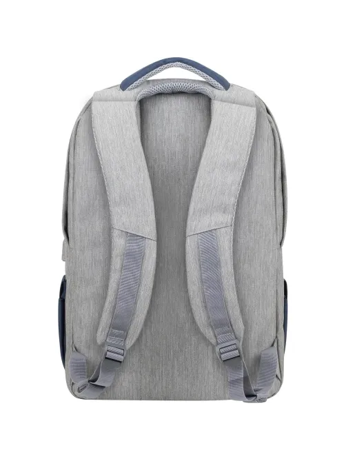 Рюкзак для ноутбука RIVACASE 7567 grey/dark blue 17.3/6