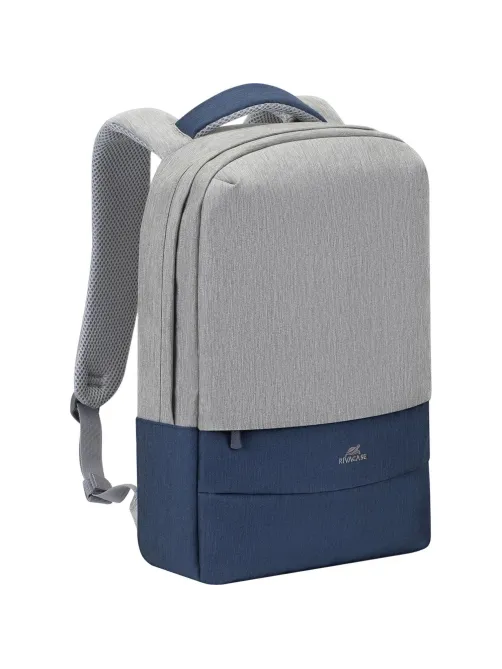 Рюкзак для ноутбука RIVACASE 7562 grey/dark blue 15.6/6