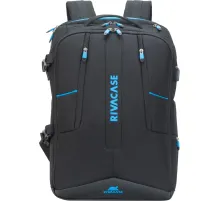 Рюкзак для ноутбука 17.3, RivaCase Borneo, черный, 7860 Black