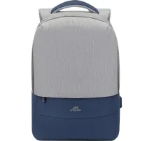 Рюкзак для ноутбука RIVACASE 7562 grey/dark blue 15.6/6