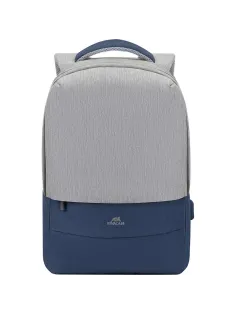 Рюкзак для ноутбука RIVACASE 7562 grey/dark blue 15.6/6