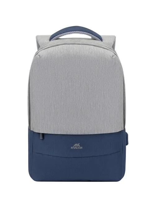 Рюкзак для ноутбука RIVACASE 7562 grey/dark blue 15.6/6