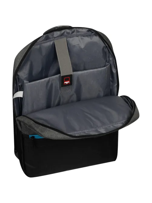 Рюкзак для ноутбука BigTech Special 17.3 LBP-BT-03BKGR, черно-серый