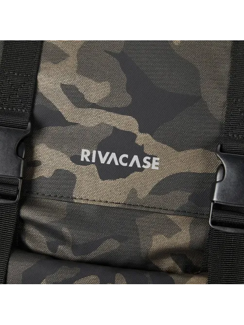 Рюкзак для ноутбука RIVACASE 7621 brown camo Sherwood-ECO Rolltop 15л 15.6