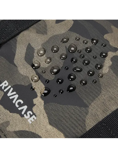Рюкзак для ноутбука RIVACASE 7621 brown camo Sherwood-ECO Rolltop 15л 15.6