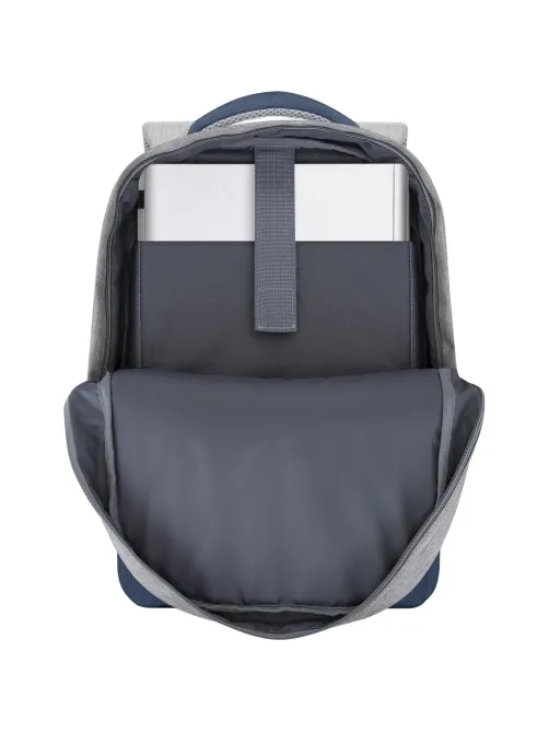 Рюкзак для ноутбука RIVACASE 7562 grey/dark blue 15.6/6