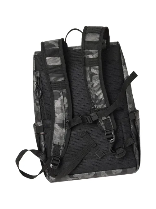 Рюкзак для ноутбука RIVACASE 7621 grey camo Sherwood-ECO Rolltop 15л, 15.6
