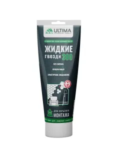 Клей акриловый ULTIMA 300 для скрытого монтажа прозрачный 250мл