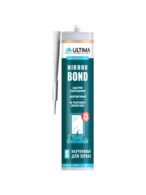 Клей для зеркал ULTIMA Mirror Bond бежевый 280 ml