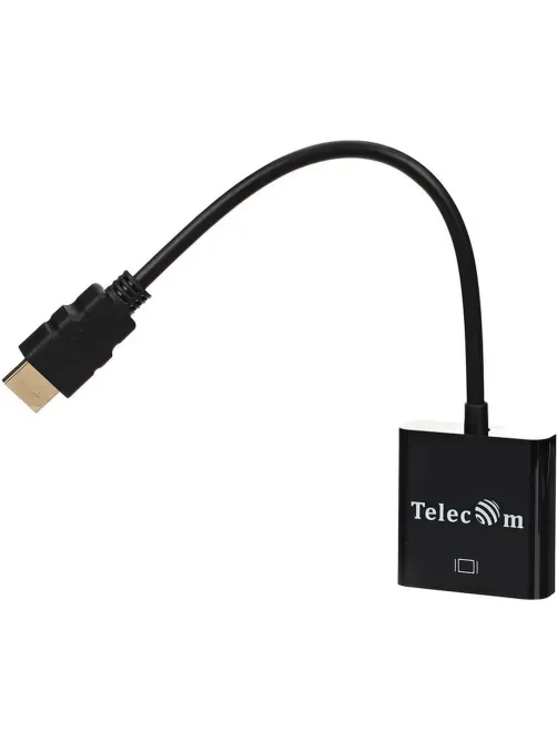 Кабель -переходник HDMI(M) --> VGA(F) Telecom (TA558)