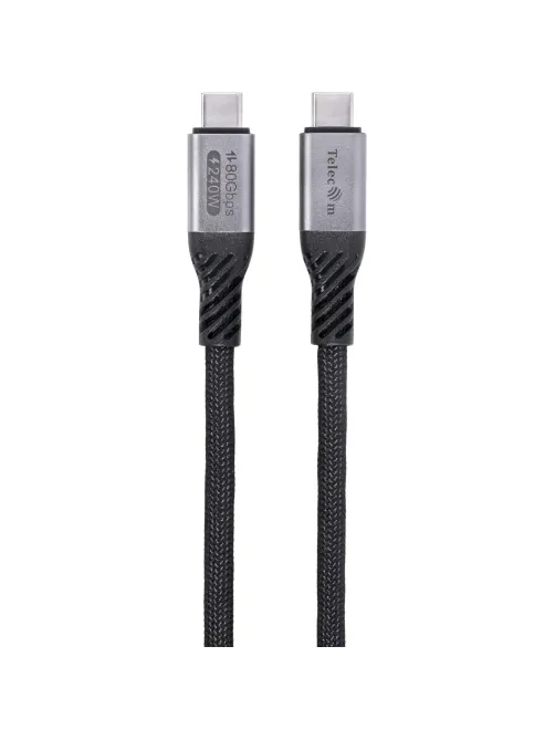Кабель USB4 TypeCM/CM 16K@60Hz 80GBps, PD 240W, Telecom 1м <TUS855-1M