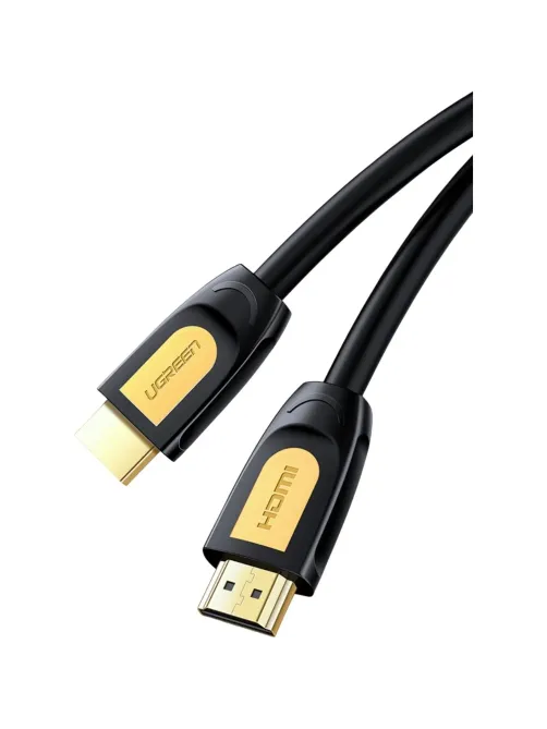 Кабель UGREEN HD101 HDMI 4K цвет желтый/черный. 2м (10129)
