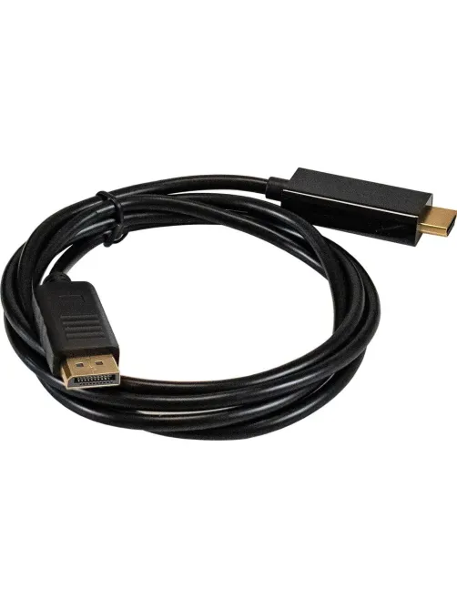 Кабель DP-HDMI ExeGate EX-CC-DP-HDMI-1.5 (20M/19M, 1,5м, экран) EX294709RUS
