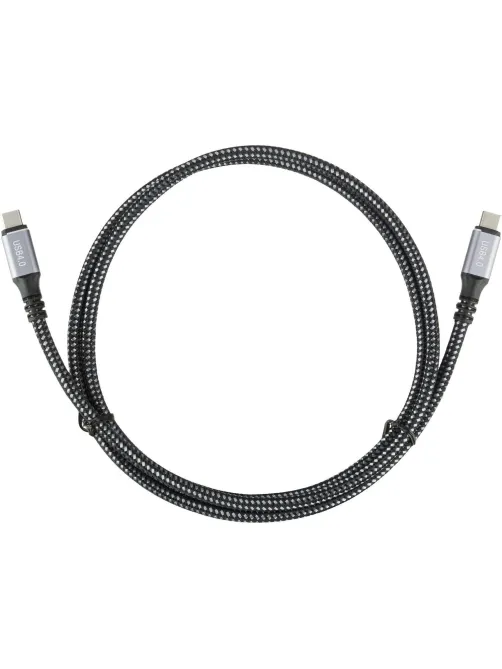 Кабель BigTech USB4 Type-C M/M, 40Gbps, 240Вт, 5А, 1.2м (OAVDC008)