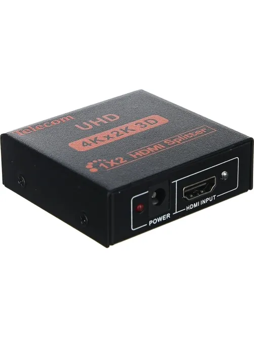 Разветвитель HDMI 1=>2 4k@30 HZ Telecom <TTS7000
