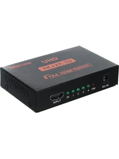 Разветвитель HDMI 1=>4 4k@30 HZ Telecom <TTS7005