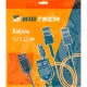 Кабель Bigtech (OAVDC13) HDMI 4K 2.0 M/M, 3м, чер.