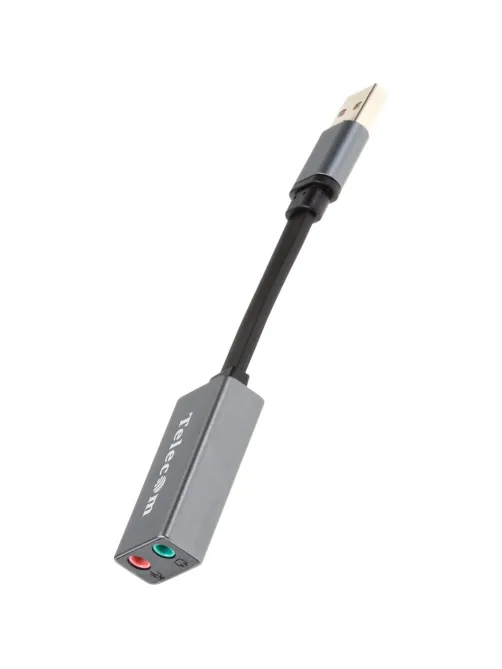 Переходник USB2.0-->audio Telecom 0.1m (TA313U)
