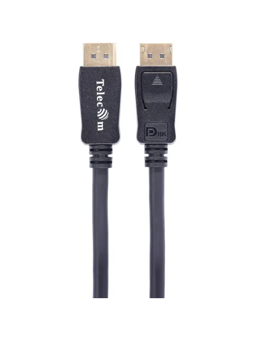 Кабель DP-DP соединительный 1.4V 8K@60Hz  3м , Econom, Telecom (TCG745C-3M)
